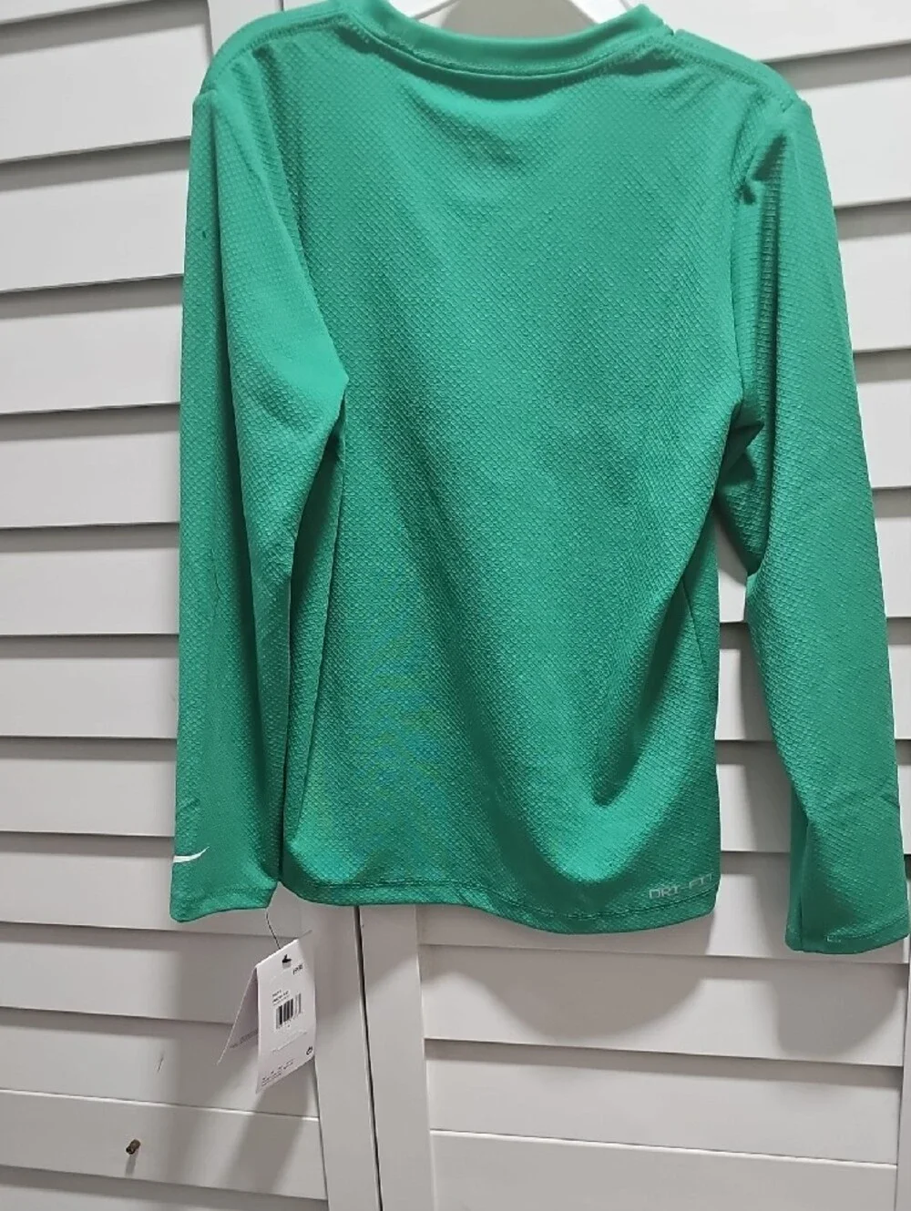 Dry-Fit Nike Teal Long Sleeve Logo